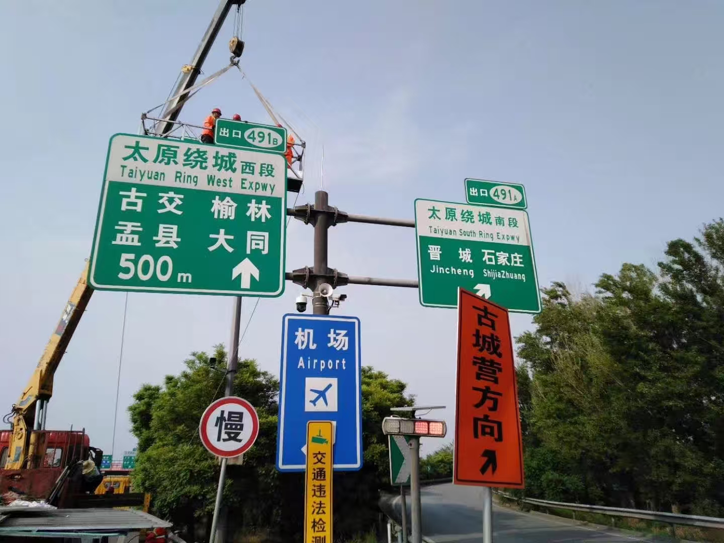 惠州市标志杆监控杆 - 价格